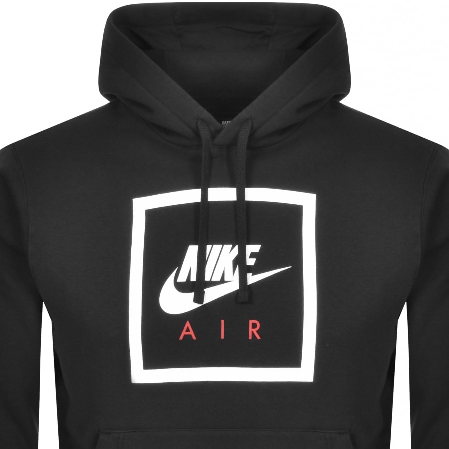 Alternative Image for ProductNike Air Logo Hoodie Black2